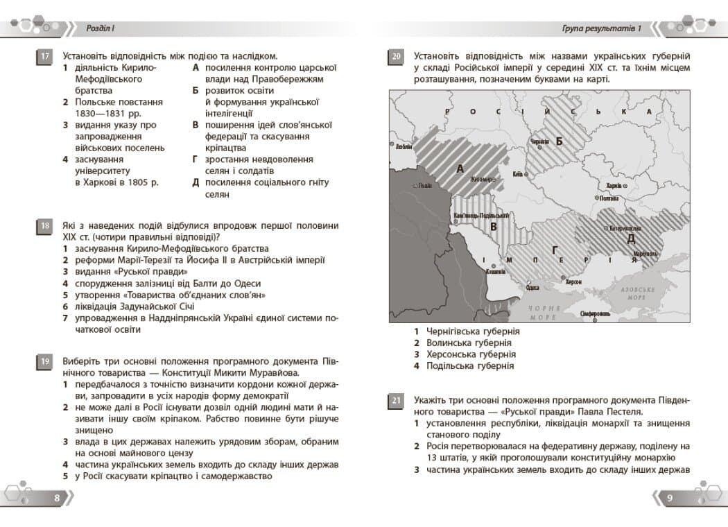 НУШ Історія України. 9 клас. Збірник завдань за групами результатів, фото - 3
