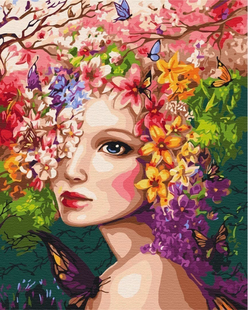 Картина за номерами: Весняна німфа, фото - 1