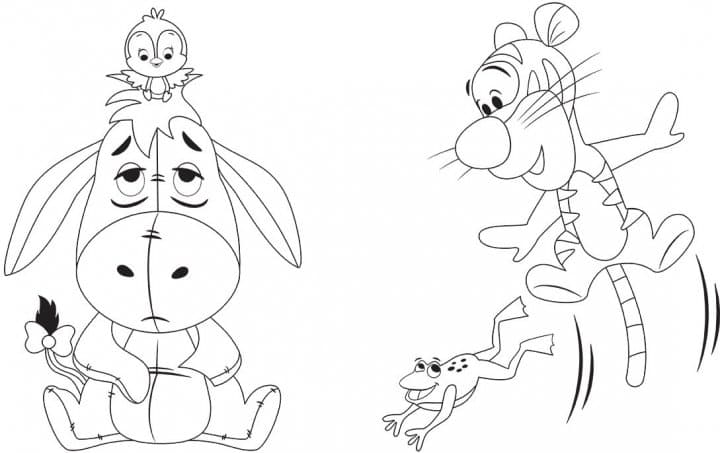 Disney Маля. Гра з кольором. Вінні Пух, фото - 3