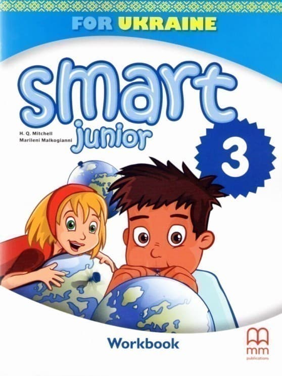 Smart Junior for UKRAINE 3 Workbook+ CD-ROM, фото - 1