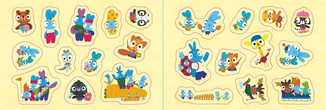 Пригодницькі розмальовки. Хоробрі Зайці. Граймо разом, фото - 2