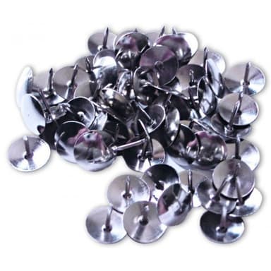 Кнопки 100шт.никель 4837 NORMA