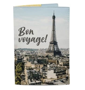 Обкладинка на паспорт ЕкоШкіра Paris, фото - 1