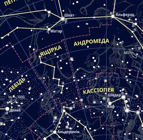 Карта зоряного неба, фото - 2