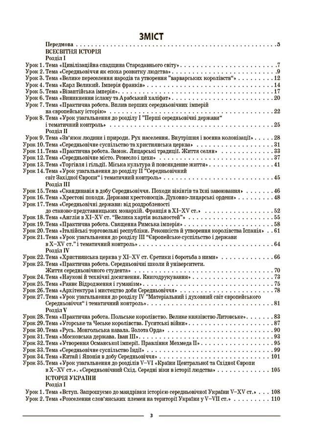 Мій конспект. Всесвітня історія. Історія України. 7 клас, фото - 2