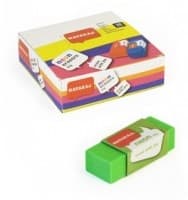 Гумка Nataraj Trio Neon Triangle 40шт в банці 202362006, фото - 1