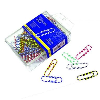 Скріпки 28 мм, 100 шт кол. 4848