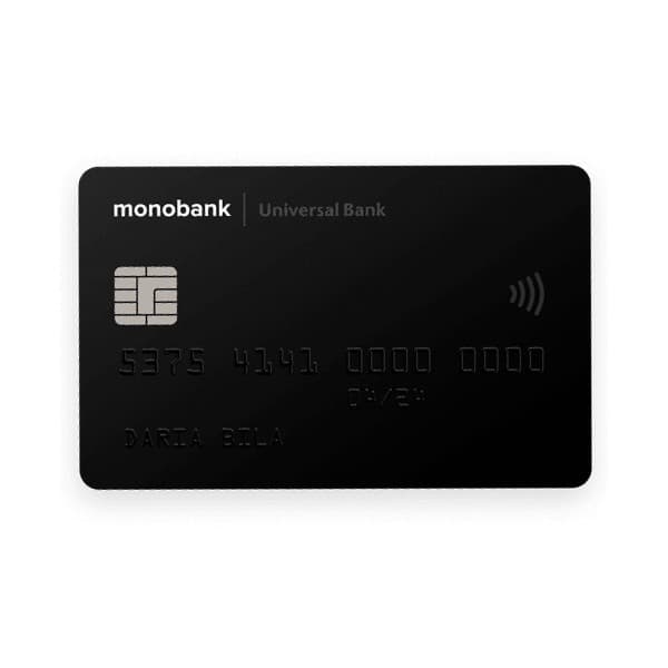 Дитяча картка monobank (чорна), фото - 2
