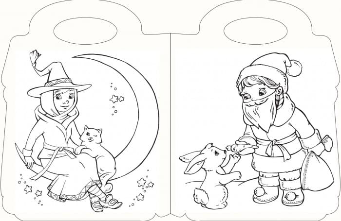 Розмальовки у сумочці. Новий рік, фото - 2