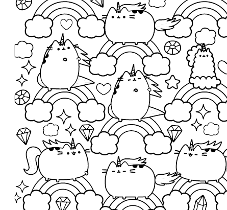 Мінірозмальовка. Pusheen, фото - 3