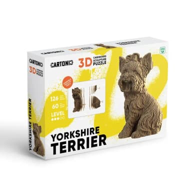 Картонний конструктор "Cartonic 3D Puzzle YORKSHIRE TERRIER"