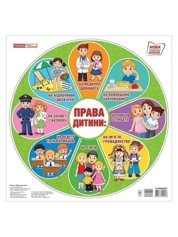Плакат.Права дитини (квіточка), фото - 1
