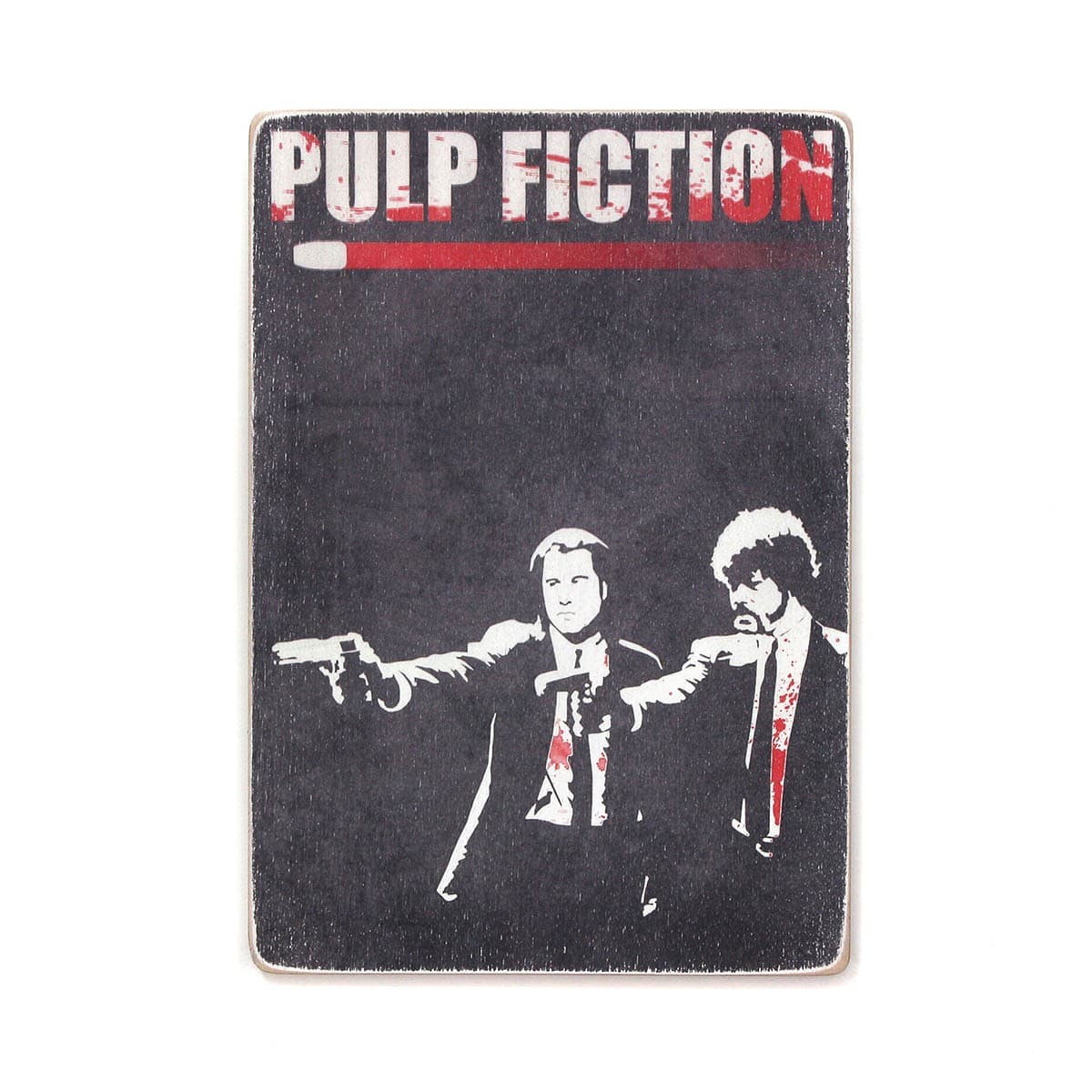 Постер &#39;Pulp Fiction. Криминальное чтиво. Винсент и Джулс. Арт&#39;, фото - 1