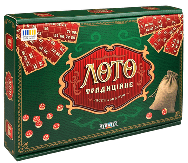 Настільна гра «Лото традиційне»