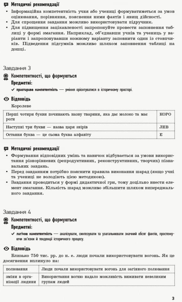 Всесвітня історія та історія України 6 клас. Компетентнісно орієнтовані завдання. Посібник для вчителя, фото - 3