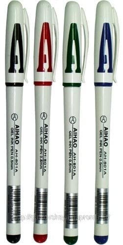 Ручка гелевая АН801А (синяя), фото - 1