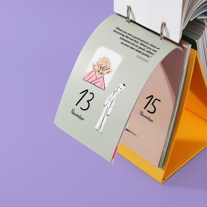 Календар англійський Inspiring Calendar, фото - 2