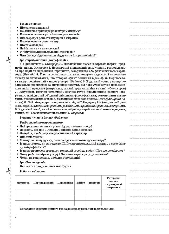 Українська література. 9 клас. II семестр, фото - 2