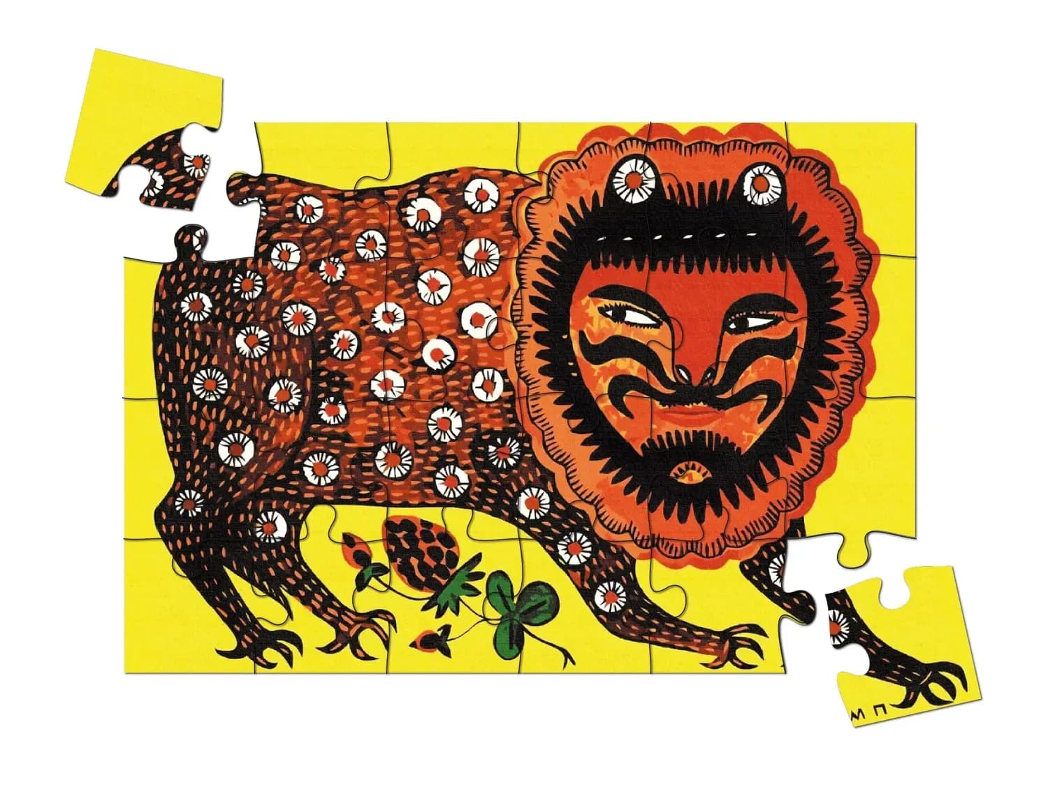 Пазл дерев&#39;яний &amp;quot;Звір гуляє&amp;quot;, фото - 1