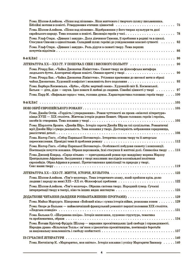 Зарубіжна література. 6-11 класи. Мій конспект. Матеріали до уроків. СЛМ018, фото - 3