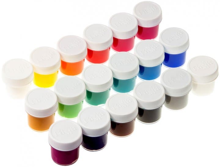 Гуаш Бджілка, 20 мл, 18 кольорів 221014_18, фото - 2