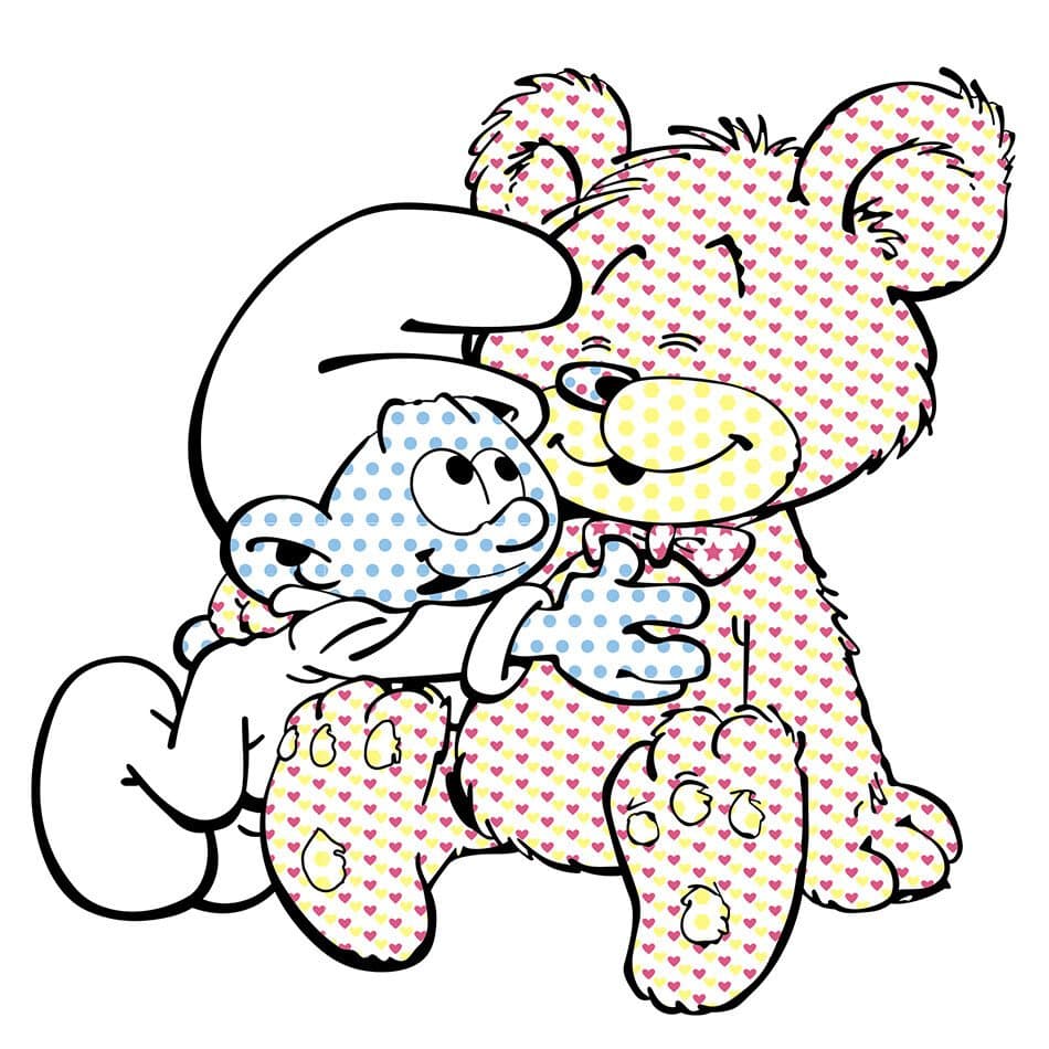 Кольоровий буль. Смурфи. Чам розваг, фото - 2