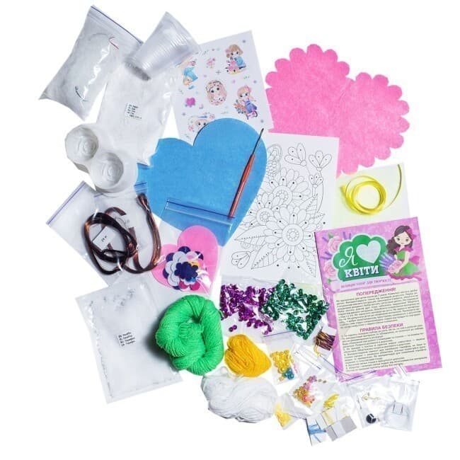 Набір для творчості &amp;quot;Я люблю квіти&amp;quot;, фото - 2