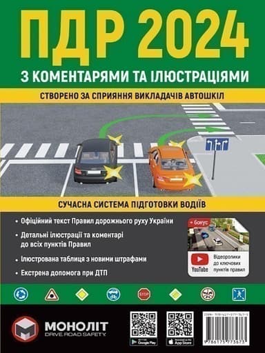 ПДР 2024 з коментарями та ілюстраціями