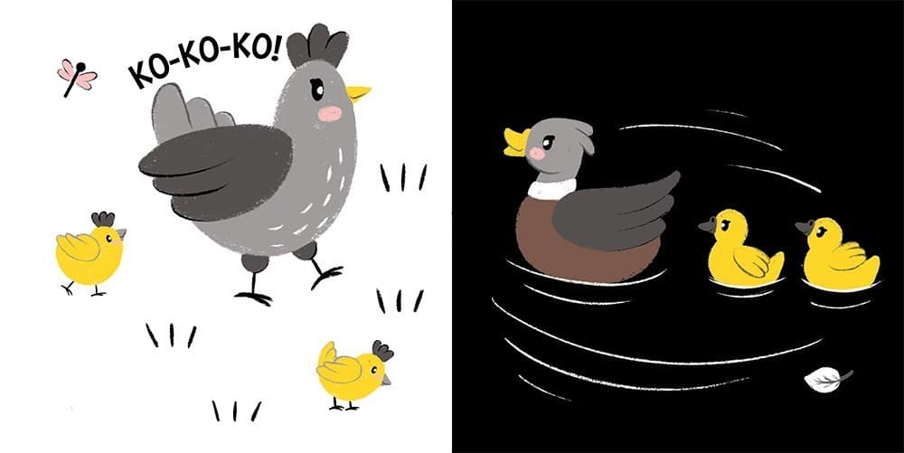 Моя контрастна книжка. Мама і маля, фото - 2