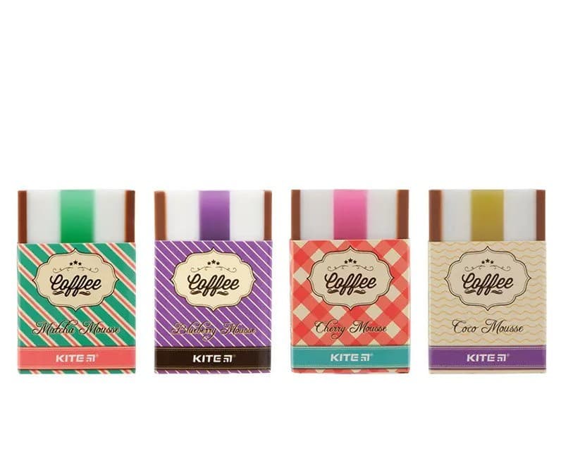 K20-015 Гумка кольорова &amp;quot;Sweet&amp;quot;, асорті, фото - 1