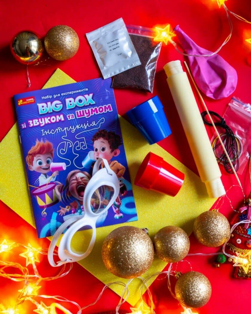 Набір для експериментів. BIG BOX зі звуком та шумом, фото - 3