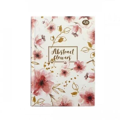 Блокнот TM Profiplan &amp;quot;Abstract flowers&amp;quot; white, A6