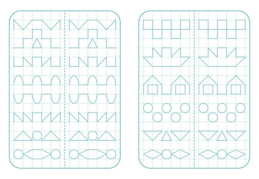 Школа Кенгуру. Зошит-тренажер. Малюємо обома руками, фото - 3