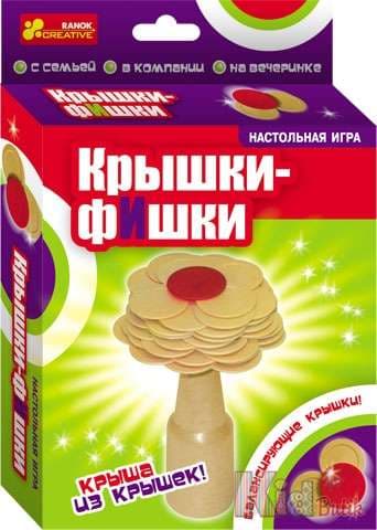 8080 Настільна ігра &amp;quot;Кришки-Фішки&amp;quot;, фото - 1