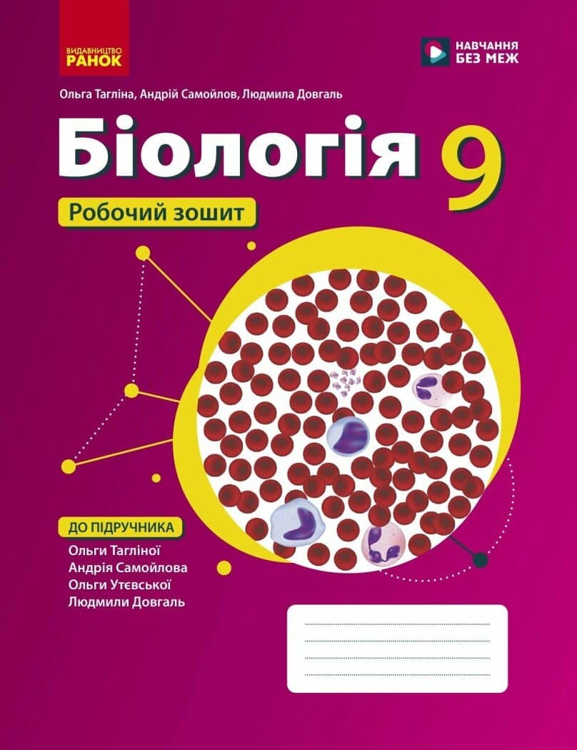 Біологія. Робочий зошит для 9 класу ЗЗСО, фото - 1