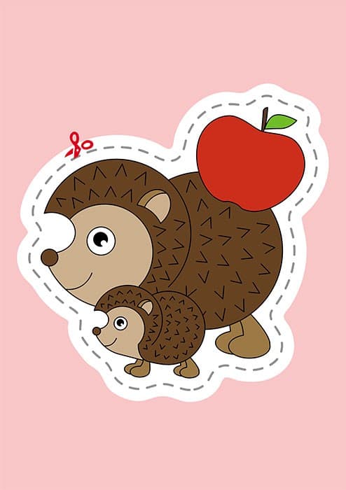 Вирізалки для найменших. Тварини та їхні дитинчата., фото - 2