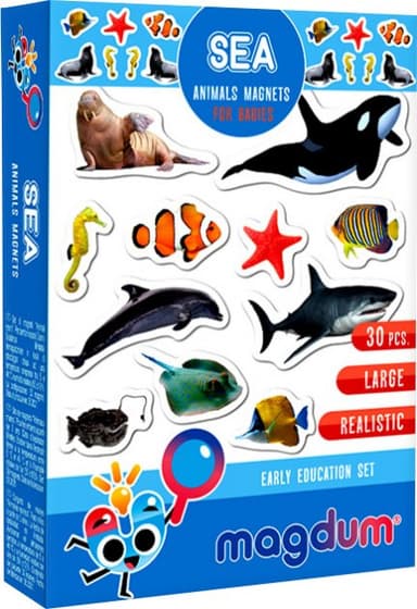 Набір магнітів &amp;quot;Морські фото&amp;quot; ML4031-28 EN