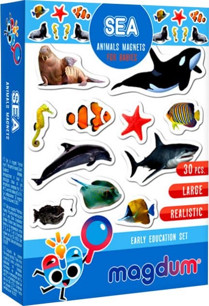 Набір магнітів &amp;quot;Морські фото&amp;quot; ML4031-28 EN, фото - 1