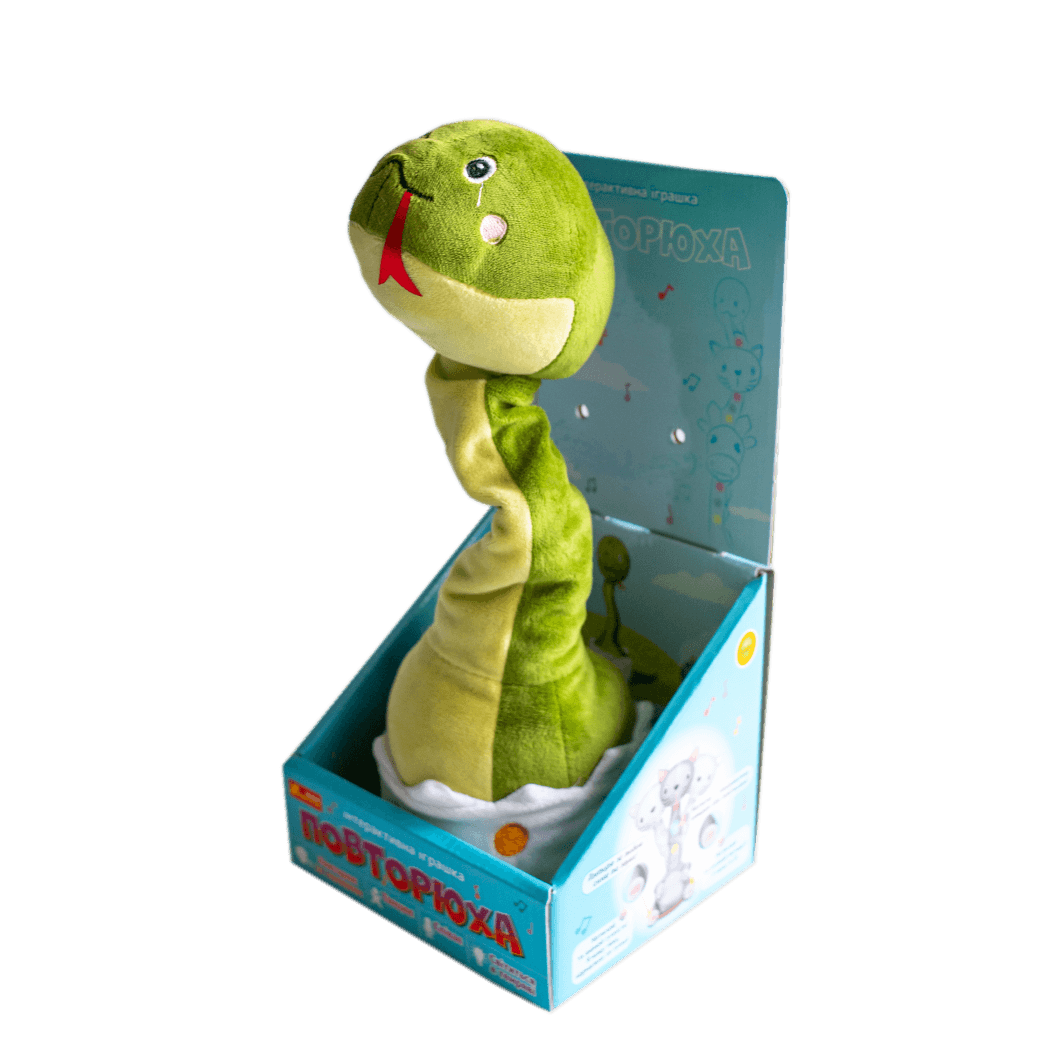 Інтерактивна іграшка-повторюха. Змія, фото - 2