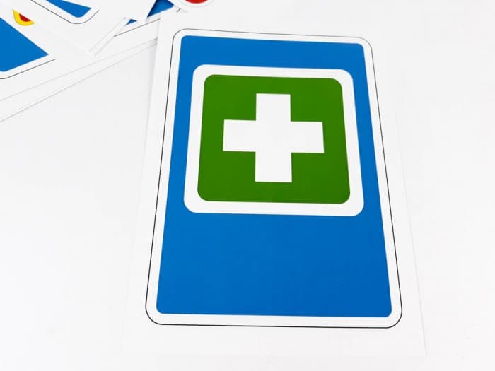 Картки великі Дорожні знаки А5, фото - 3