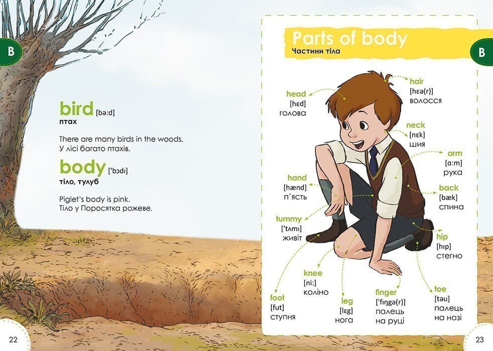 Мій перший Англійсько-Український словник (Вінні Пух)., фото - 3