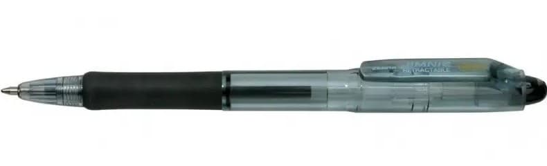 Ручка кульк Zebra KRB-M100-B чорн авт.Jim Knock тонов 1.0mm чорн, фото - 1