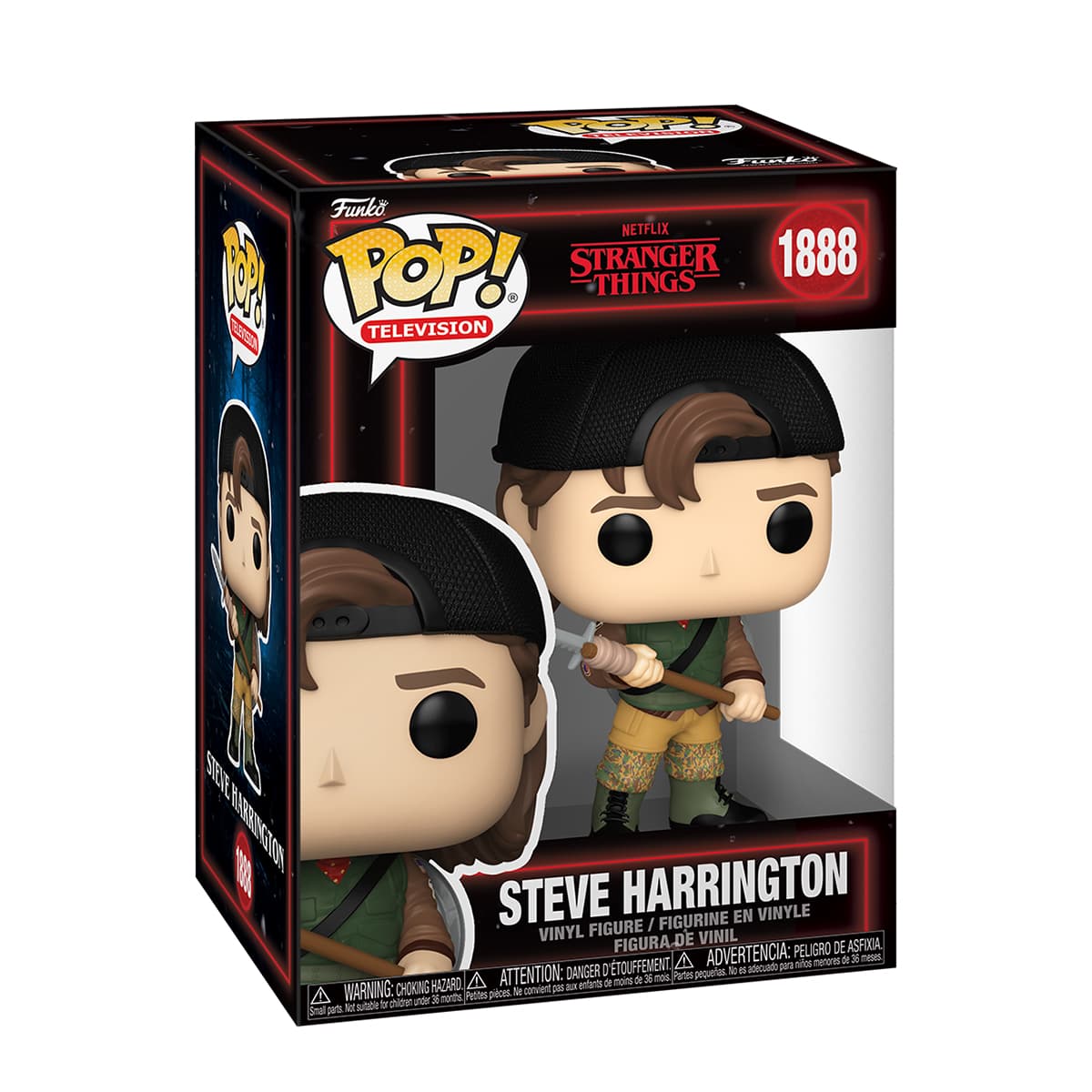 Ігрова фігурка Funko POP! серії Дивні дива S5 - Стів зі списом, фото - 1