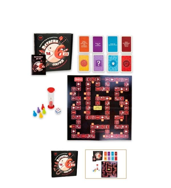 Настільна гра 30783 &amp;quot;Встигни за 6 секунд 18+&amp;quot; (укр), фото - 2