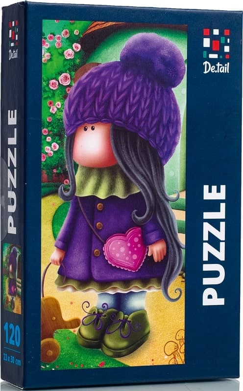 Пазли «Мила лялька зі слоником», фото - 1