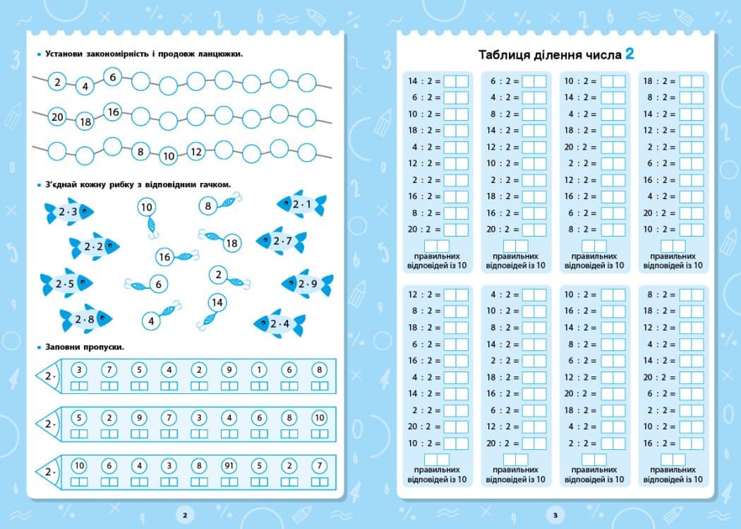 Великий тренажер. Таблиця множення і ділення, фото - 2