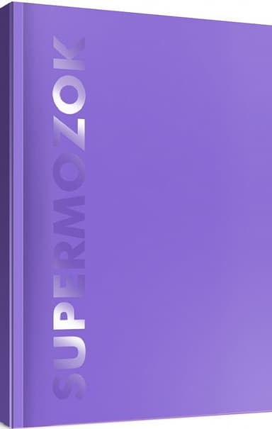 Блокнот (147×210) Фіолетовий SUPERMOZOK