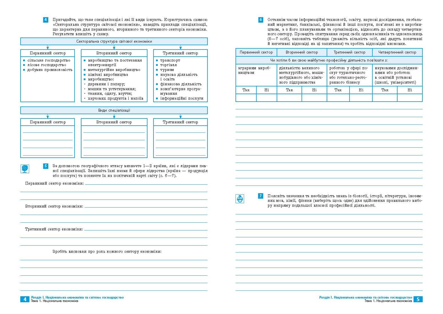 Географія. 9 клас. Практичні роботи С. Куртей, О. Бродовська 2024, фото - 3