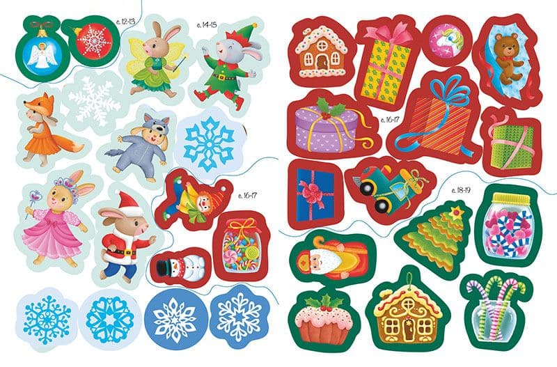 Моя сніжна книжка наліпок, фото - 2