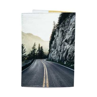 Обкладинка на паспорт ЕкоШкіра Дорога